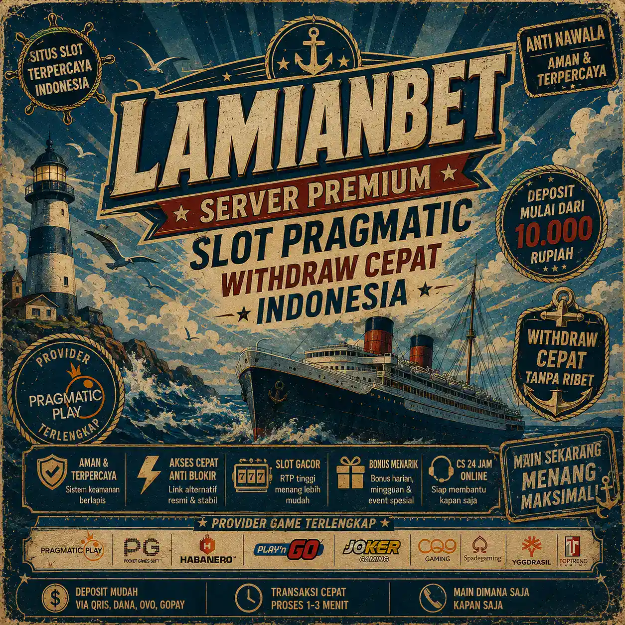 LAMIANBET - Server Premium Slot Pragmatic Withdraw Cepat Indonesia